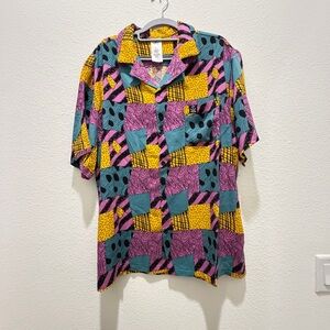 Disney Worlds Nightmare Before Christmas Sally button down shirt